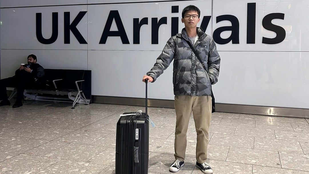 前「學生動源」召集人鍾翰林違反監管令 已逃往英國