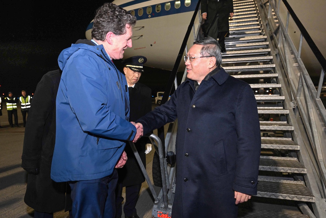 李強同愛爾蘭總理瓦拉德卡會談