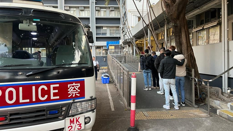 旺角財務公司以年利率1000%放債 4名男子被捕