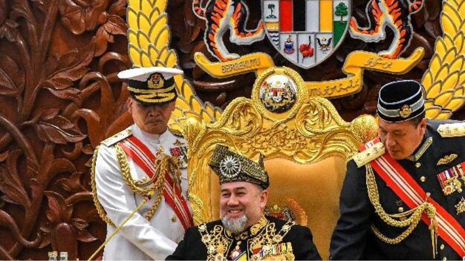 馬來西亞第16任最高元首今日卸任