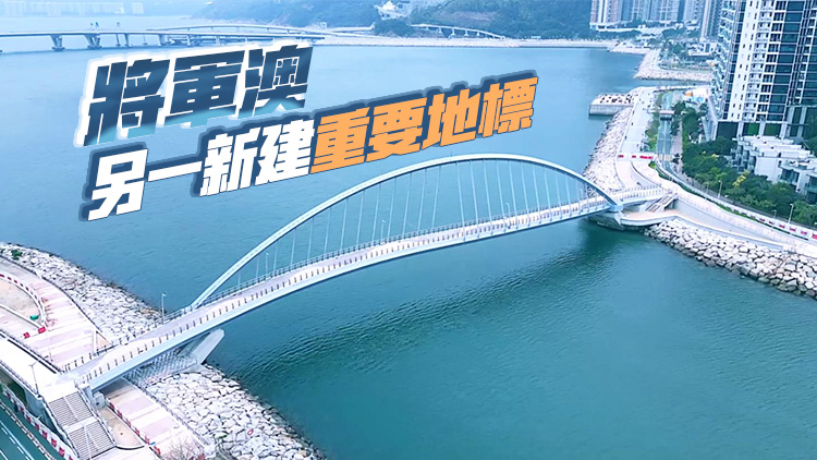 有片丨將軍澳海濱南橋2月2日啟用 設觀景台供市民賞美景