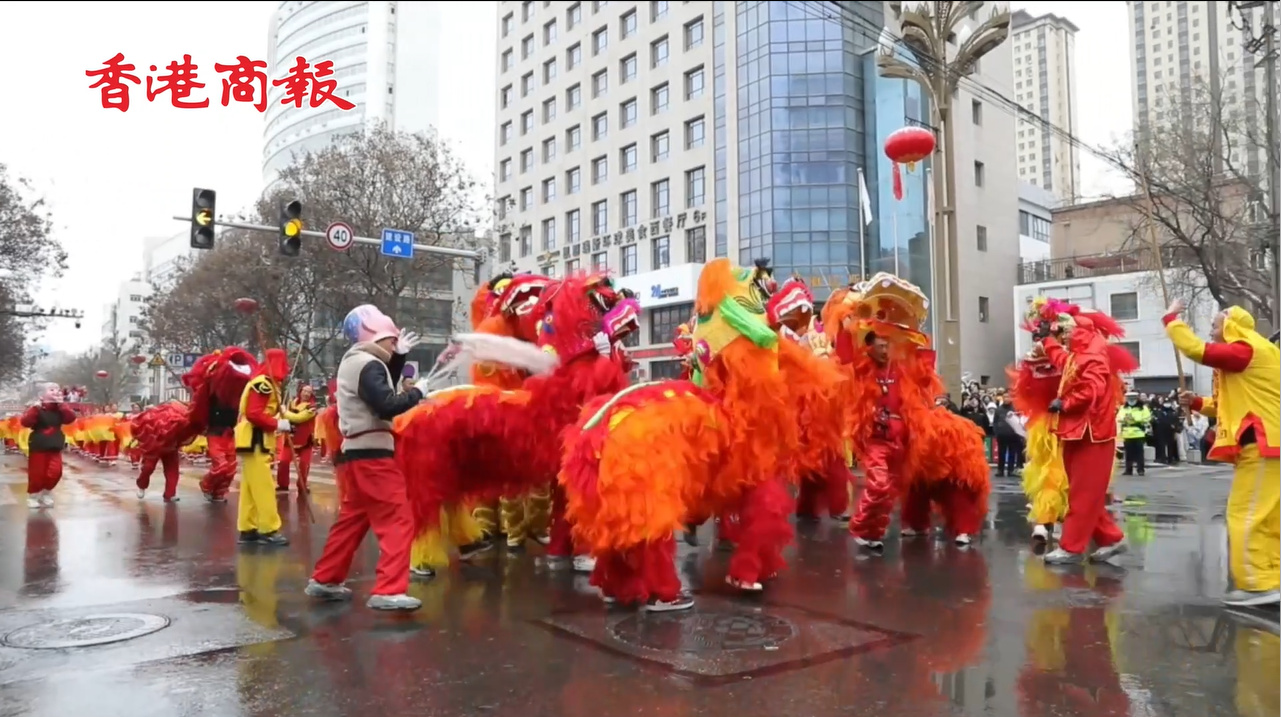 有片丨甘肅天水社火上街匯演邀民眾享視聽盛宴