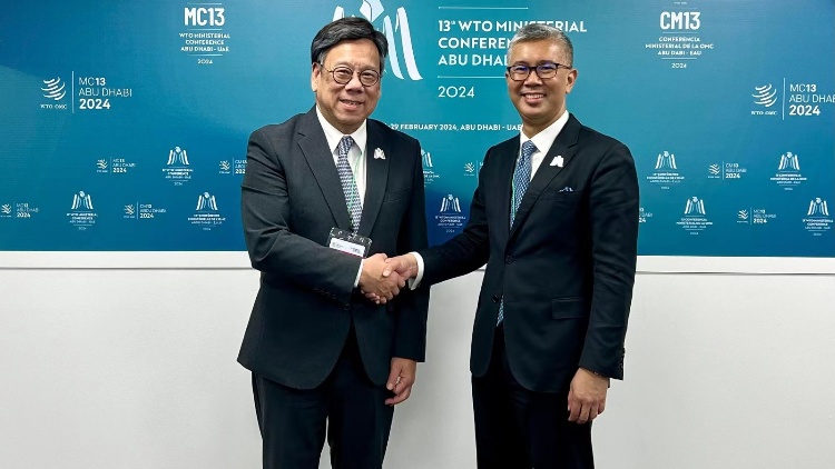 丘應樺籲支持世貿恢復爭端解決機制全面有效運作