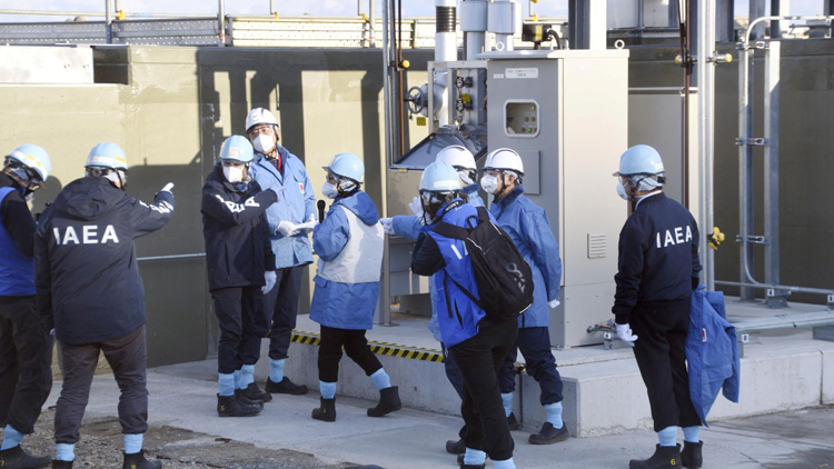 IAEA總幹事格羅西視察福島核電廠 稱將繼續監測核污水排海