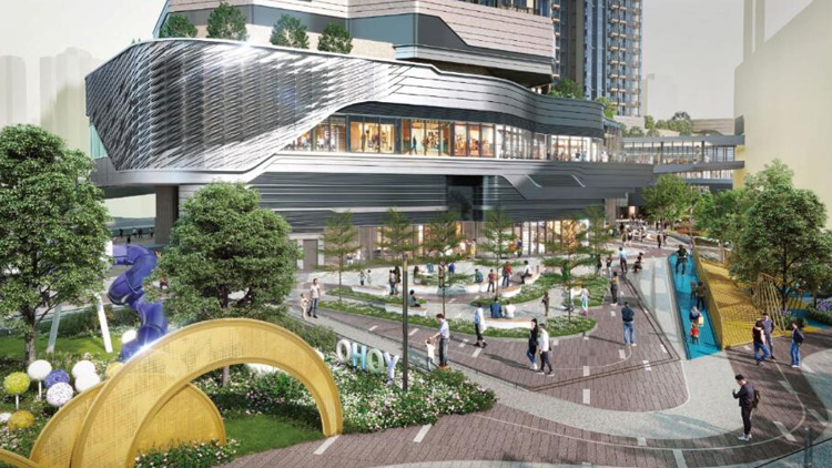 【港樓】新地斥2000萬於YOHO商場建綠化空間及8大主題共享設施