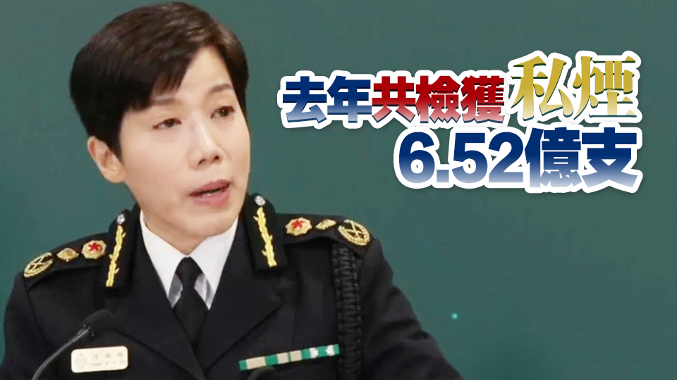 海關去年執法逾1.9萬宗案件 私煙案佔逾六成