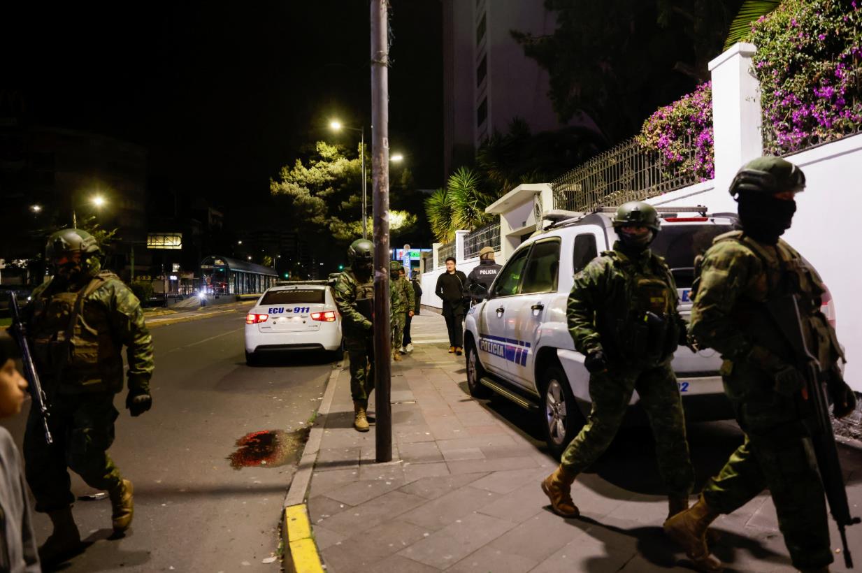 墨西哥宣布與厄瓜多爾斷交