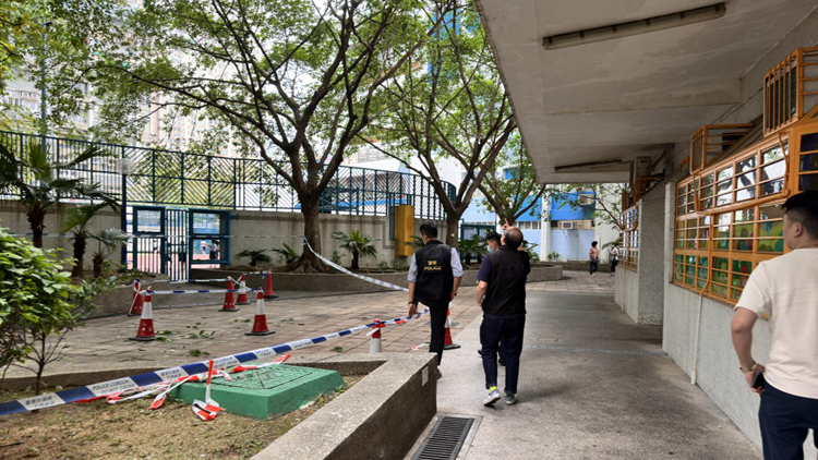 屯門建生邨火警及墮樓慘劇 獨居男不幸身亡