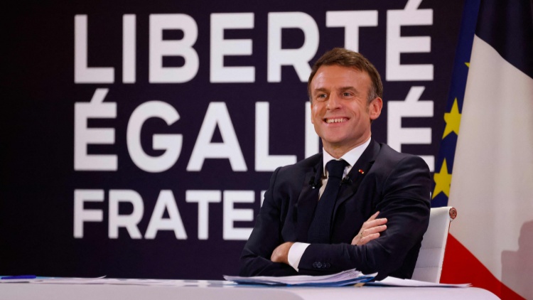 馬克龍再提不排除派兵到烏　稱俄威脅歐洲安全