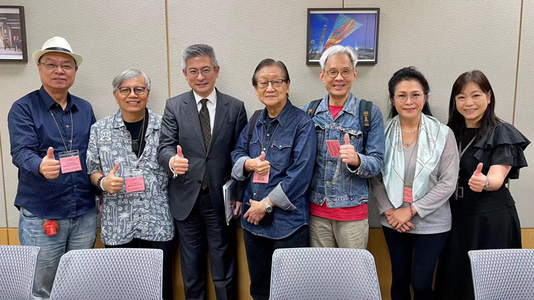 劉震：願意與業界會討論香港電影業發展