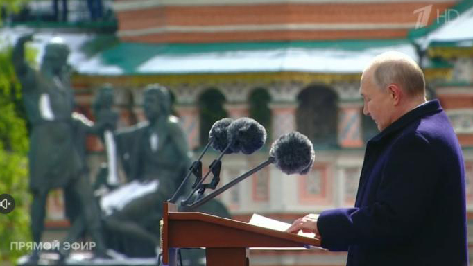 普京紅場發表講話：俄羅斯將盡一切努力避免全球性對抗