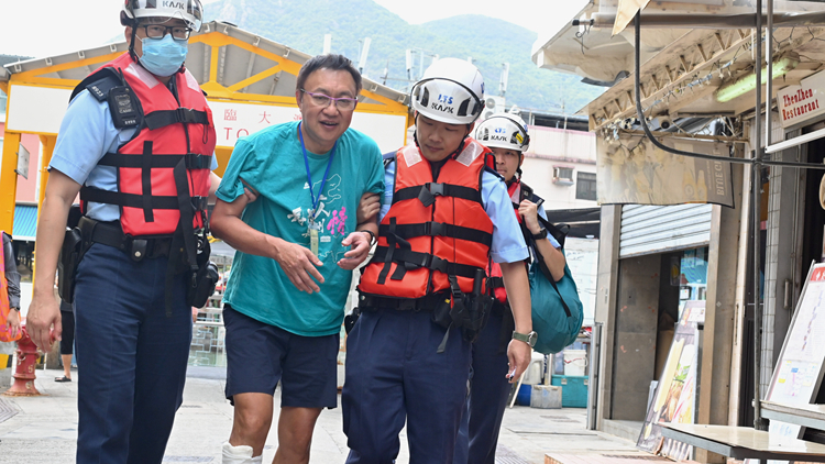 政府跨部門演練大澳嚴重水浸 模擬救援及疏散等應變安排