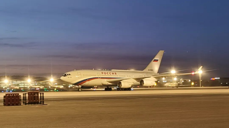 俄羅斯總統普京抵達北京