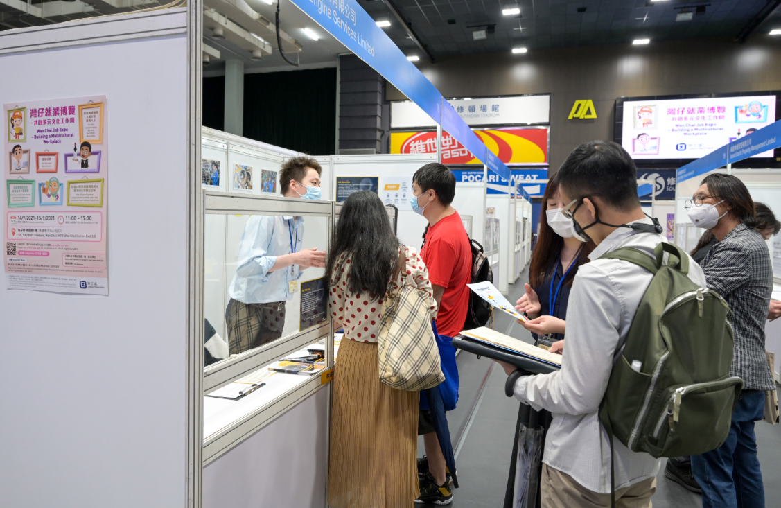 勞工處招聘會提供逾3800職位空缺 月薪1.1萬元至2.4萬元