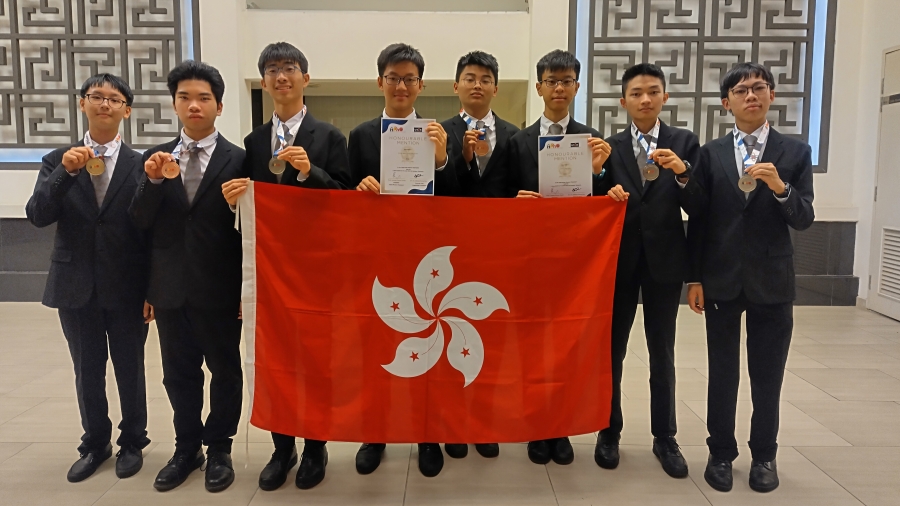 香港學生參加亞洲物理奧林匹克 共奪一金三銀兩銅兩優異佳績