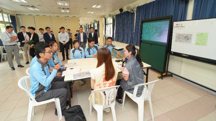 政府舉行藍晶石演習 測試應對麻疹能力