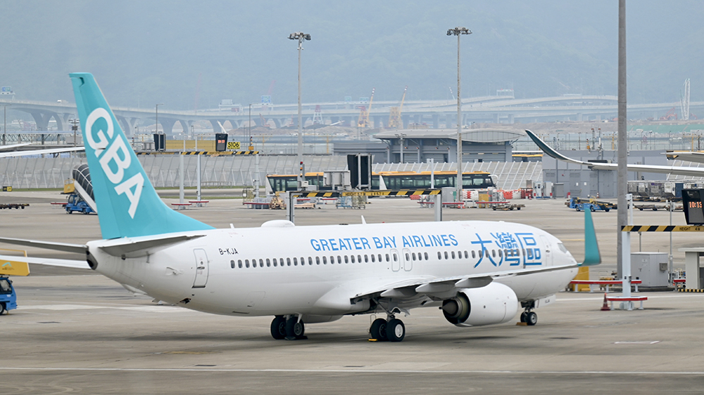 大灣區航空開通首條內地航線 香港往返海口航線再加密