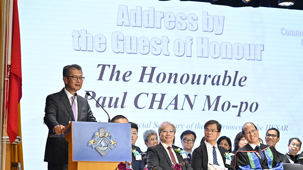 DSE周三放榜 陳茂波：在得失中磨練積極堅毅的人生態度