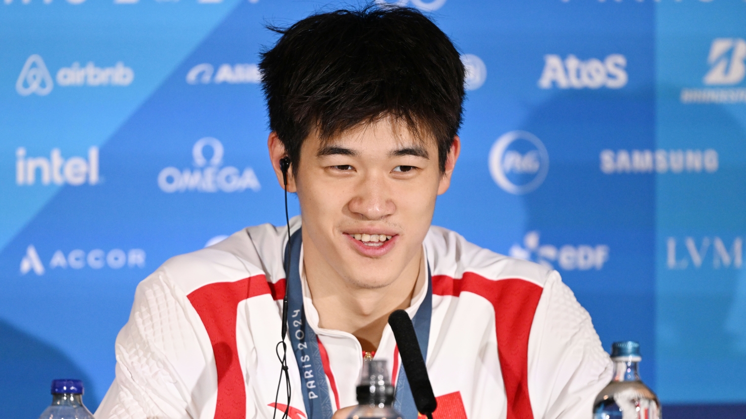 巴黎奧運會 | 潘展樂破世界紀錄奪冠 中國泳軍迎首金