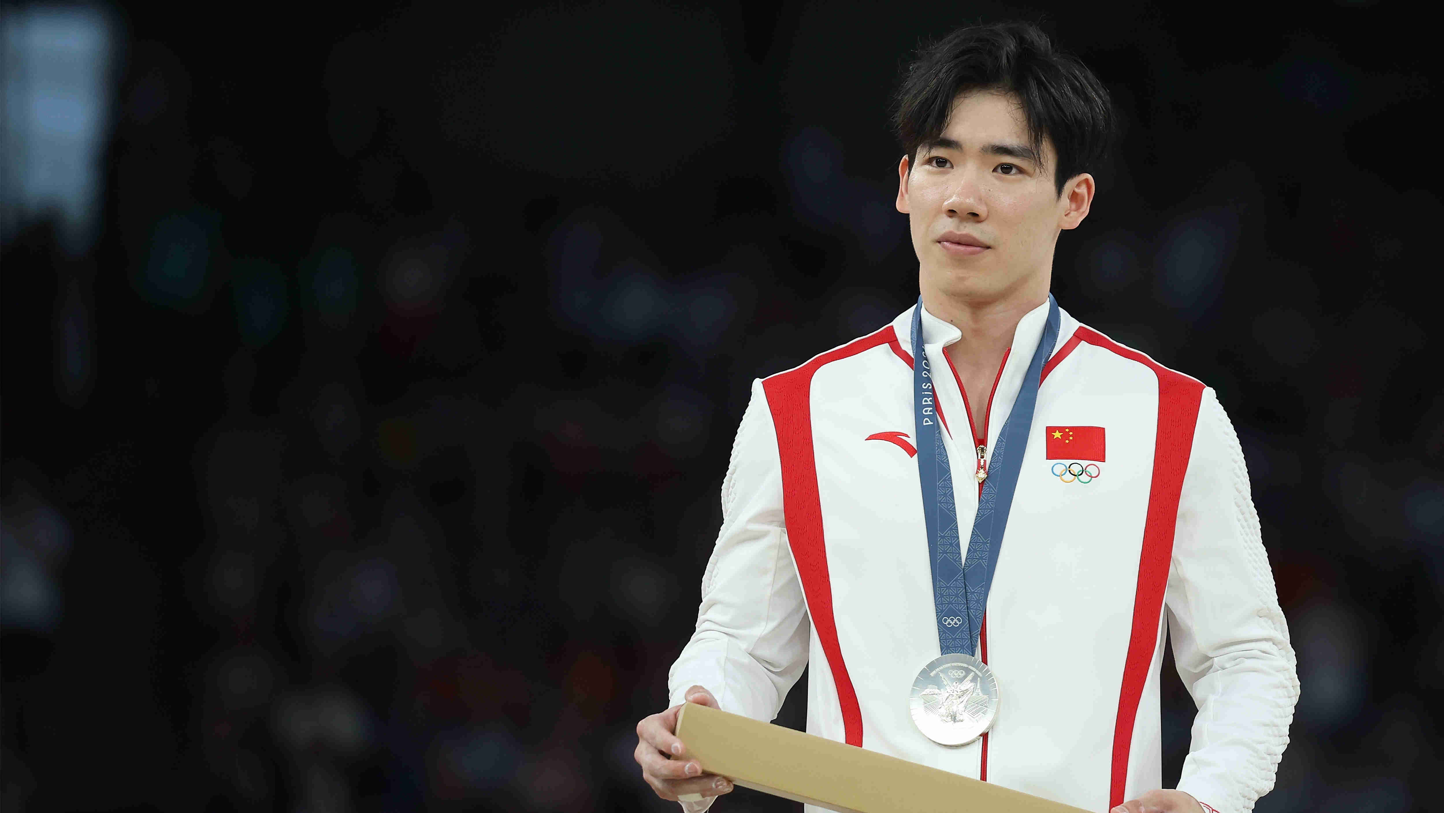 巴黎奧運會｜體操男子個人全能：盡力了！張博恆遺憾摘銀