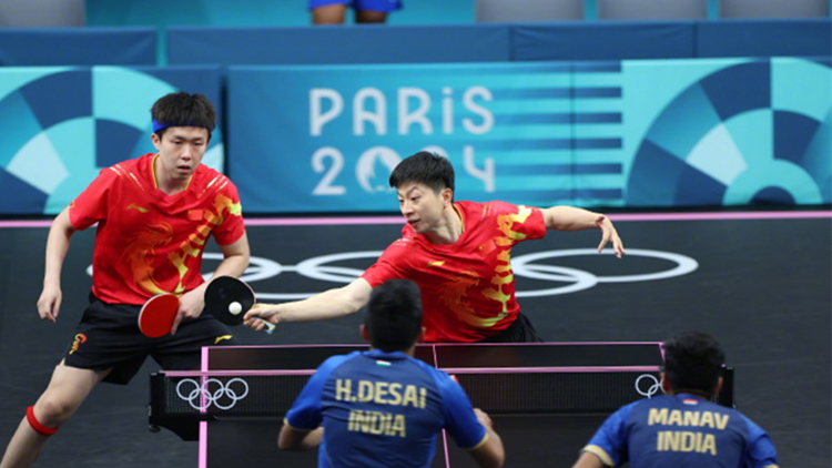 巴黎奧運｜國乒男團「開門紅」