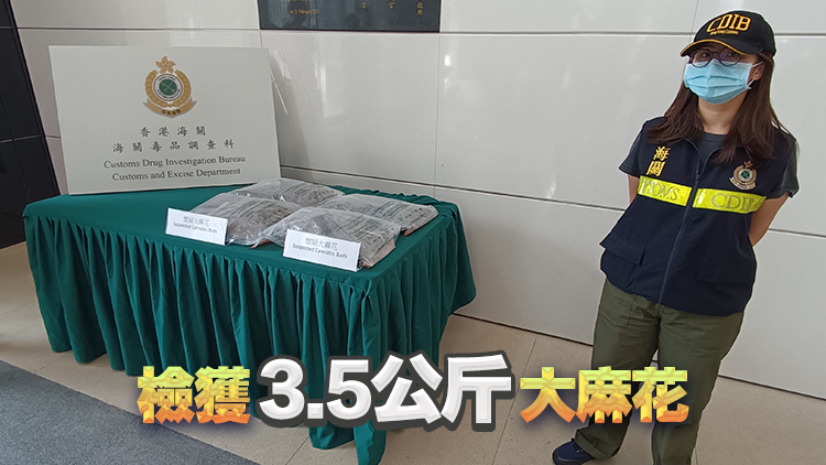 海關搗破佐敦毒品儲存倉 拘1男檢值120萬元大麻花