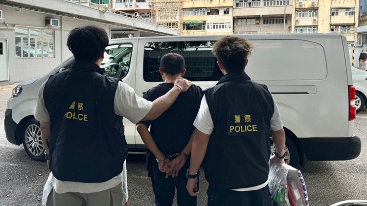 警方旺角彌敦道搗破毒窟 拘捕9人