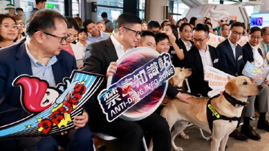 「禁毒知識站：勇闖未來‧遠離毒害」巡迴展周末於MegaBox舉行