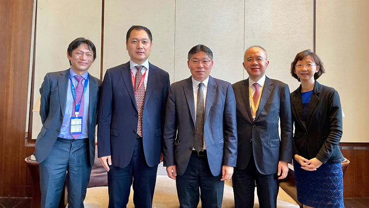 林世雄訪問天津 出席中國航空金融發展（東疆）國際論壇