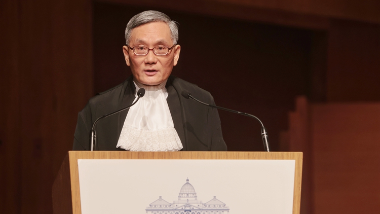 張舉能10日赴吉隆坡 出席亞太區首席法官會議