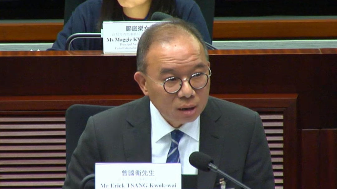 曾國衞：日後選舉將集中處理點票流程 增加智能化元素