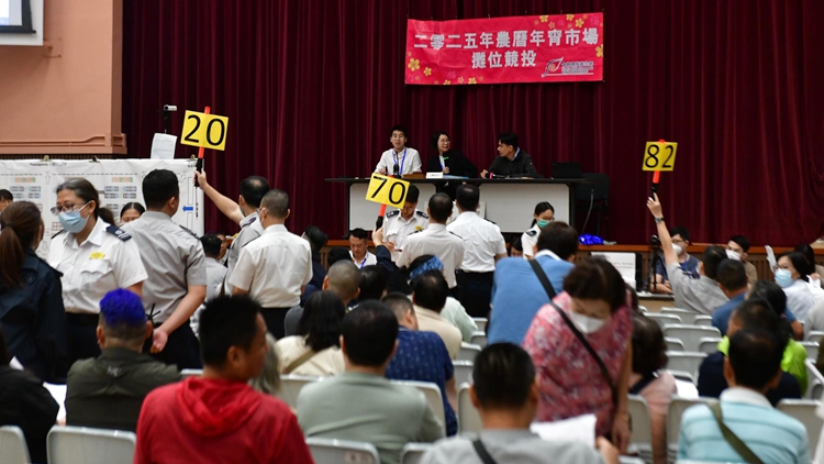 維園年宵市場395個攤位公開競投 快餐攤位最貴逾18萬元成交