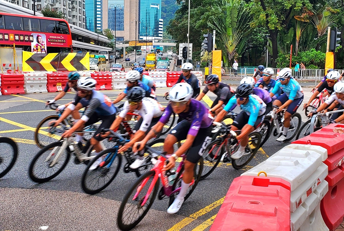 沙田單車節近700人參加 賽道途經路段封閉