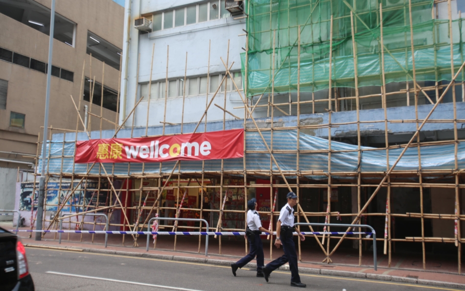 土瓜灣工人墮棚架亡 勞工處派員跟進