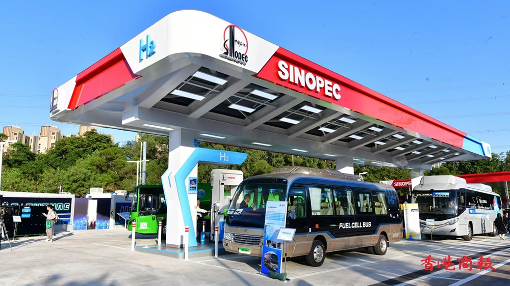 香港首座公眾加氫站正式建成 謝展寰形容為里程碑