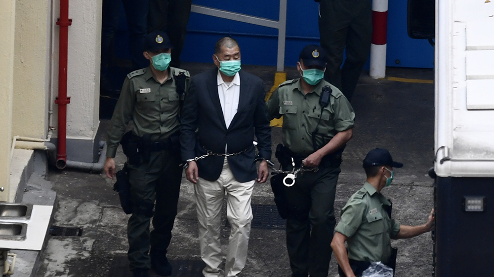 黎智英案｜黎承認曾向時任美國國務卿蓬佩奧稱可實施制裁