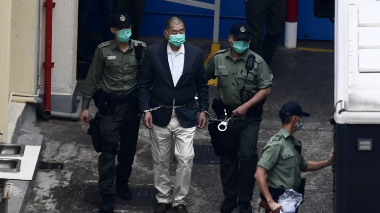 黎智英案｜於報章及社交媒體煽動巿民反對 黎智英涉連串動作抹黑香港國安法 