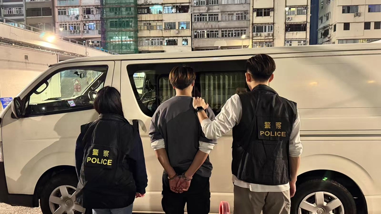 警方旺角反罪惡 拘捕6人 檢值150萬元毒品