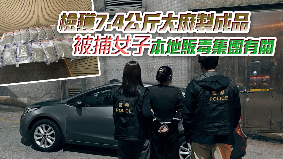 警破葵涌大麻培植場 檢值160萬大麻製成品 拘56歲內地女
