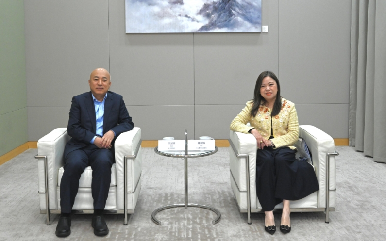 羅淑佩與王旭東會面 探討文體旅局與故宮博物院合作