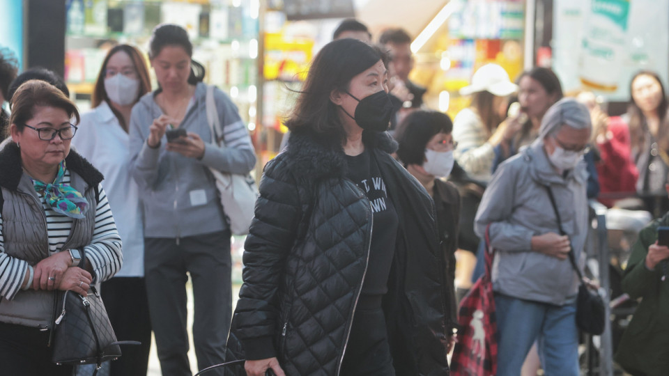 天文台：今早錄得最低氣溫11.9度 入冬以來最低紀錄