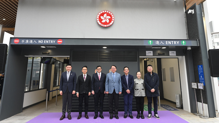 中英街檢查站重置後推「擦臉」過關 陳國基：其他口岸可利用有關科技