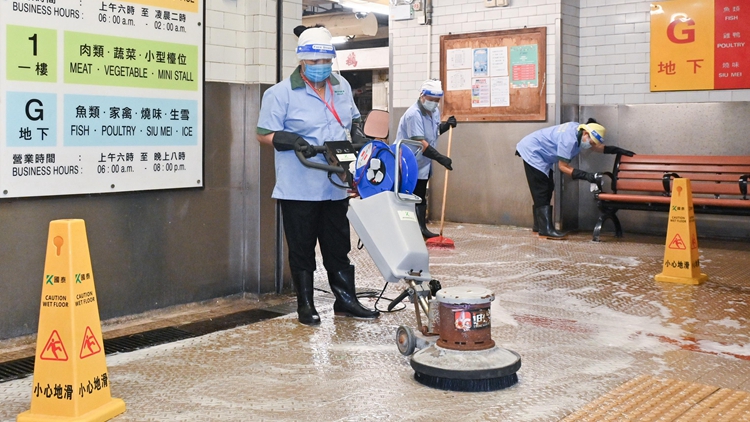 食環署今起全港展開歲晚清潔行動 加強後巷及衞生黑點潔淨服務