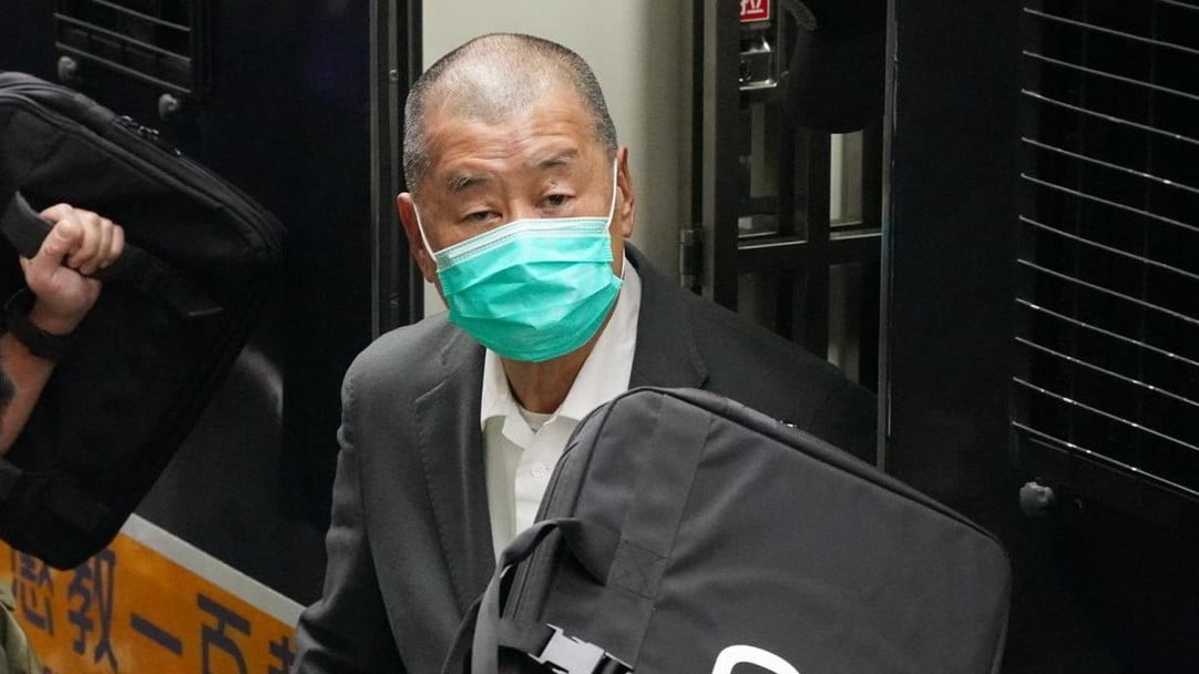 黎智英案丨黎承認贊助美國前官員赴台晤蔡英文