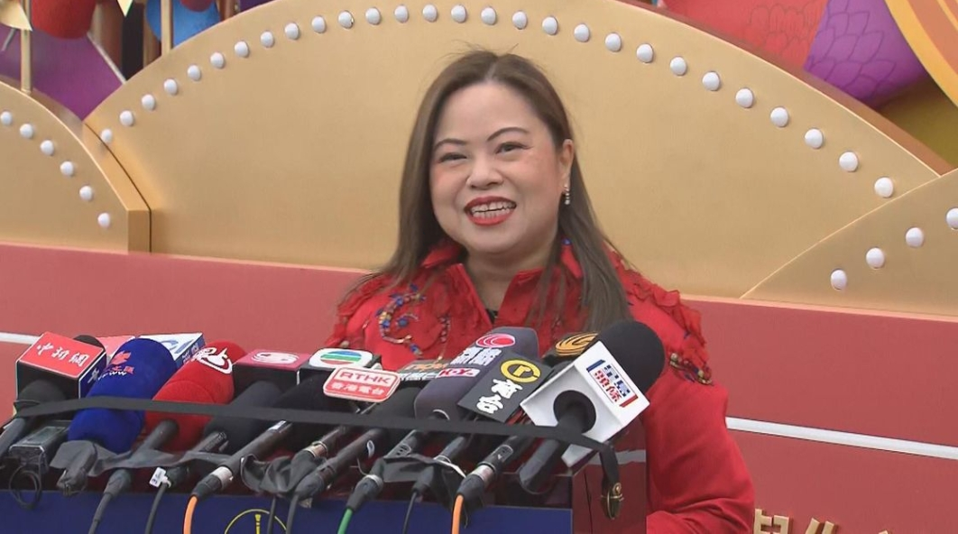 羅淑佩：年初二21.6萬旅客入境 3%酒店稅影響不大