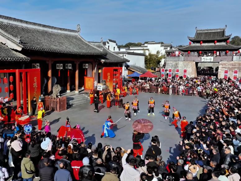 入境遊迎來開門紅  皖歙縣「非遺游」熱火