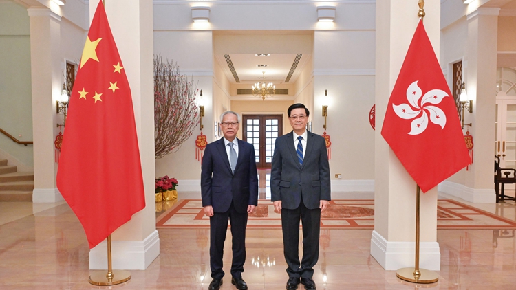 李家超晤澳門特首岑浩輝 香港與澳門攜手拓展港澳「聯線同遊」市場
