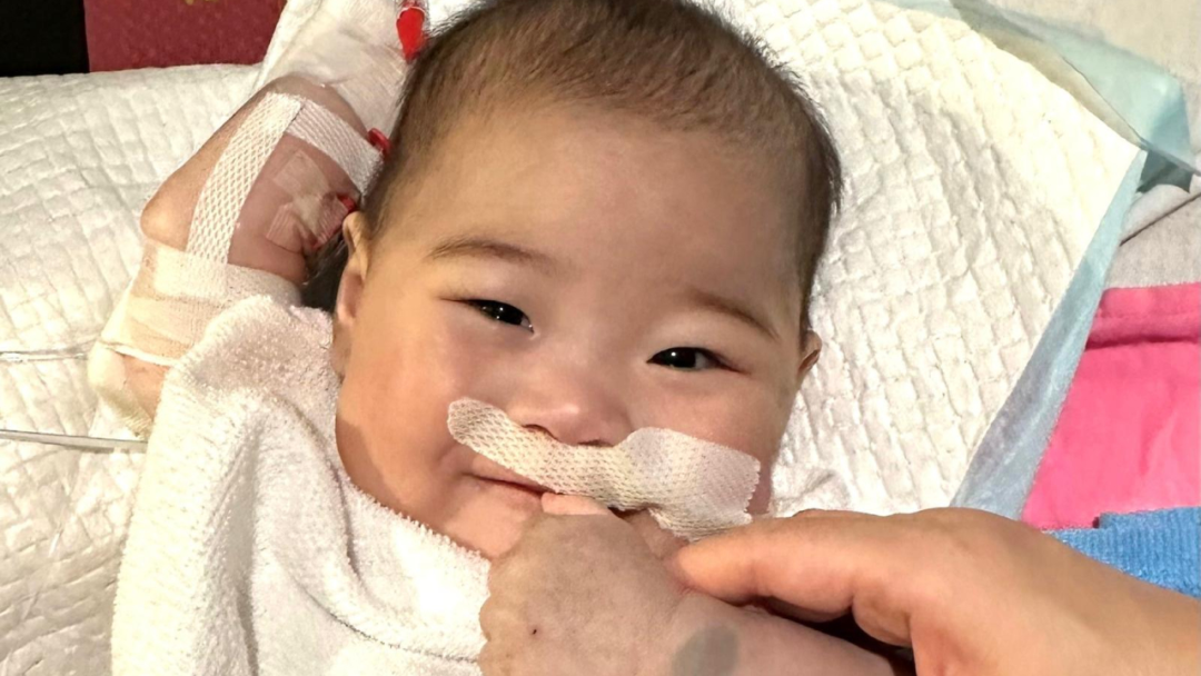 獲內地跨境器官捐贈 女嬰祈祈完成心臟移植手術