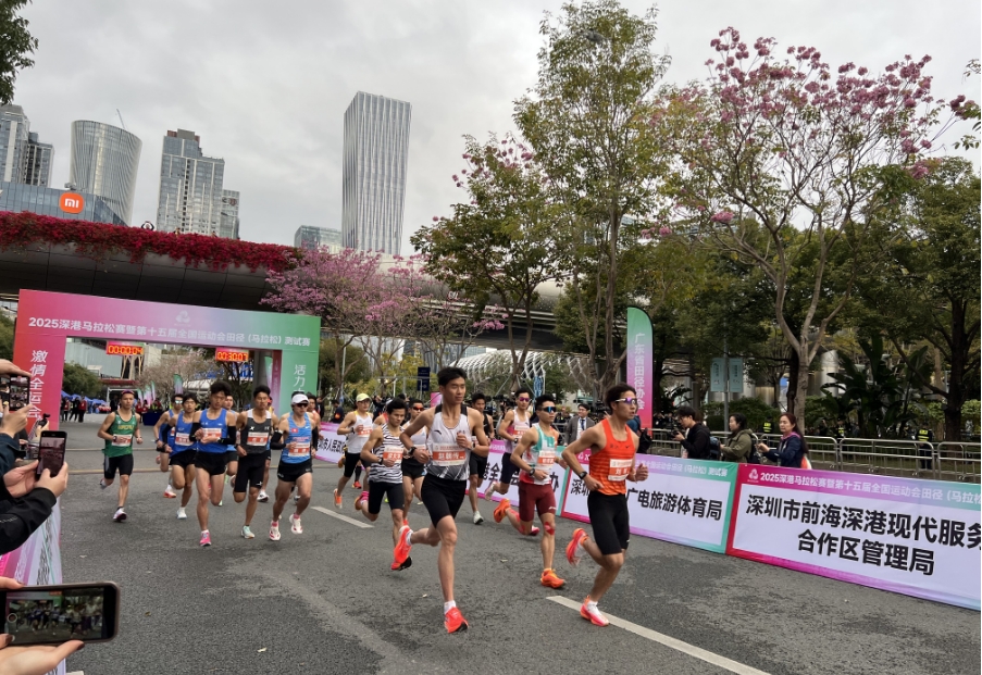 港深馬拉松健兒共赴全運會史上首個跨境馬拉松 選手表示：這是一次難忘的經歷