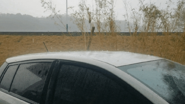 強冷空氣持續南下 廣東16個區縣出現冰雹